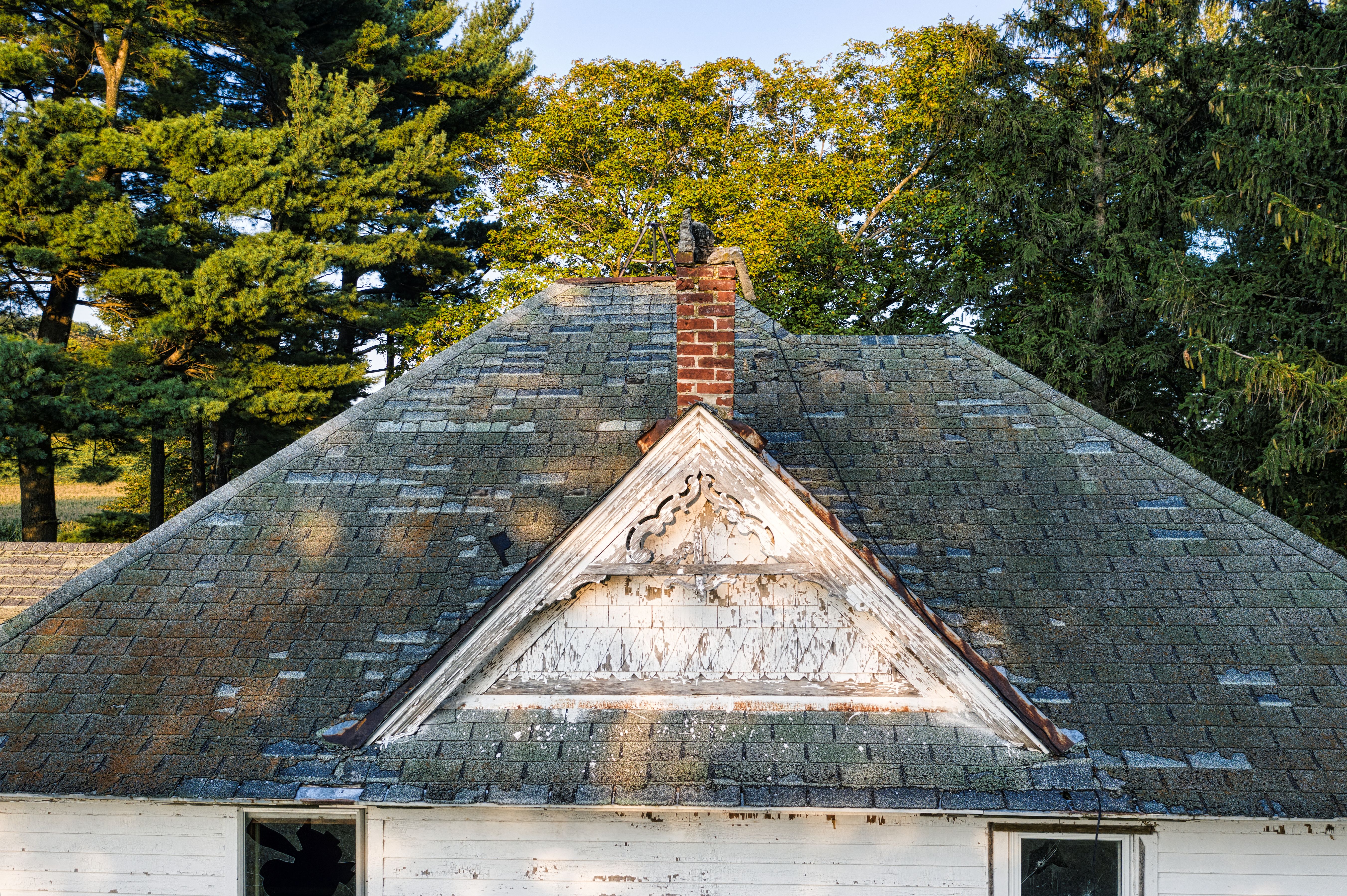 Roof repair after storm damage