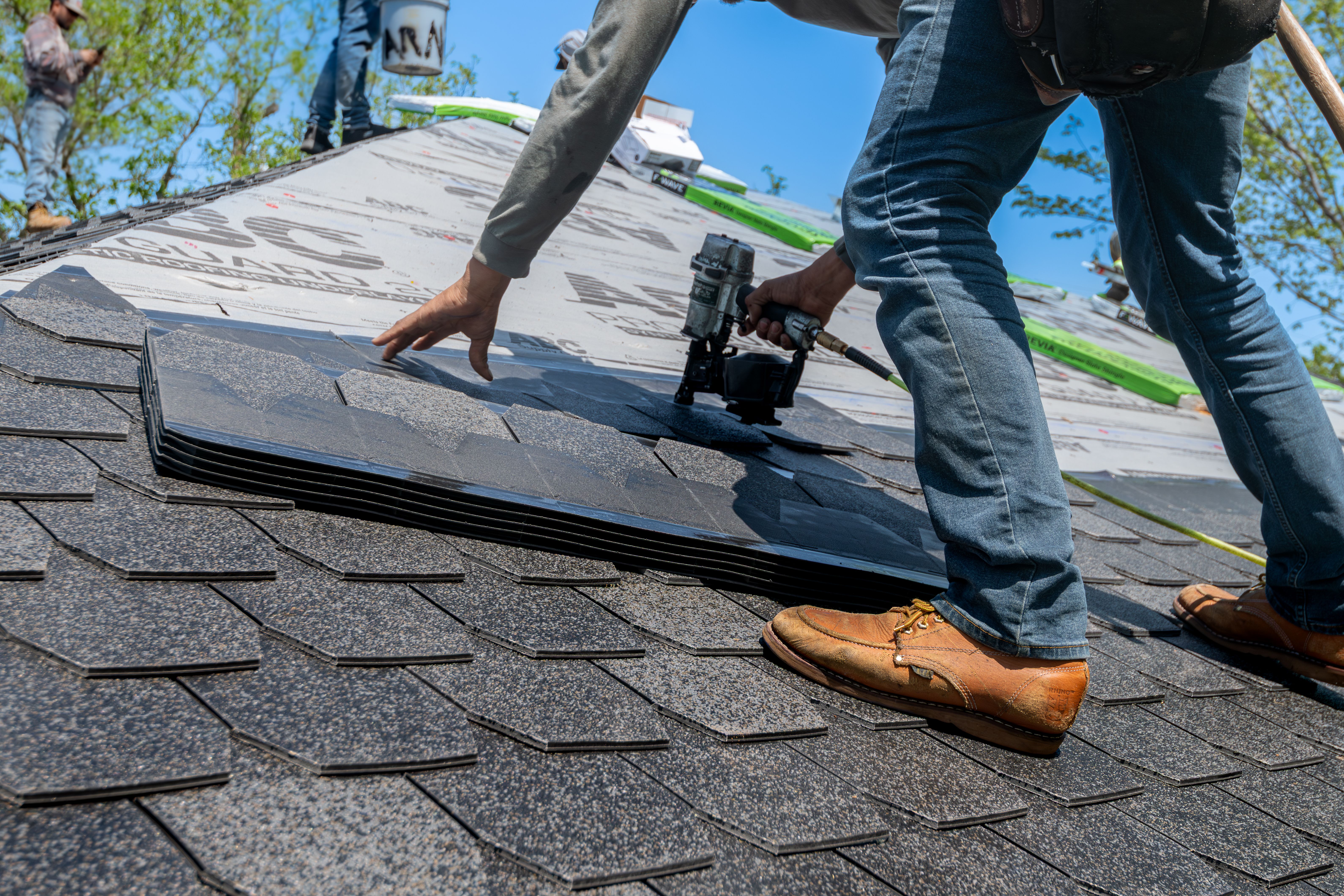 Residential roof installation Dallas